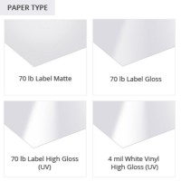 Étiquettes en rouleau poly - Les étiquettes ou autocollants polyester adhésifs en rouleaux_4